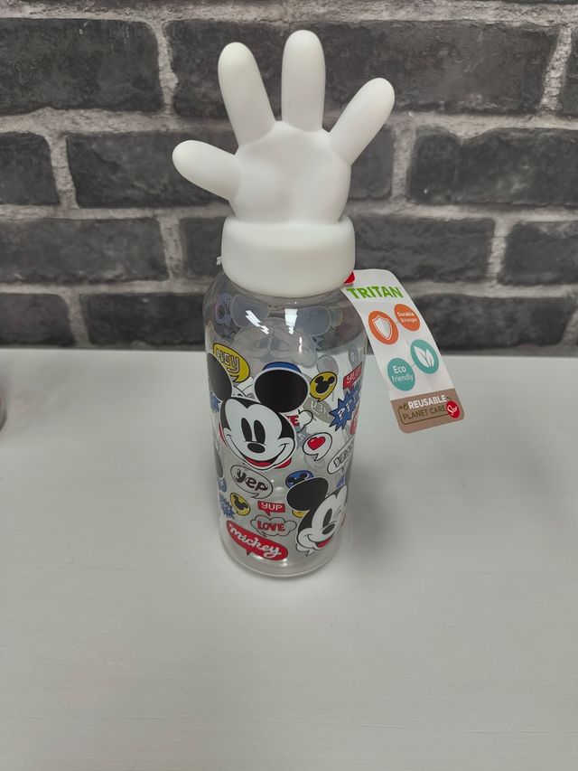 Botella 3D Mickey y Minnie 560ml