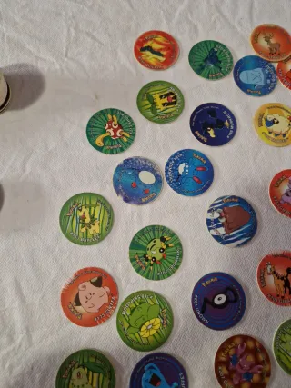  Tazos Pokémon Generación 2 y 
