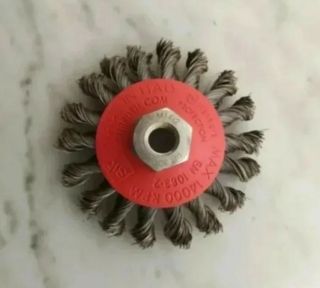 Spazzola conica metallica x lavoro