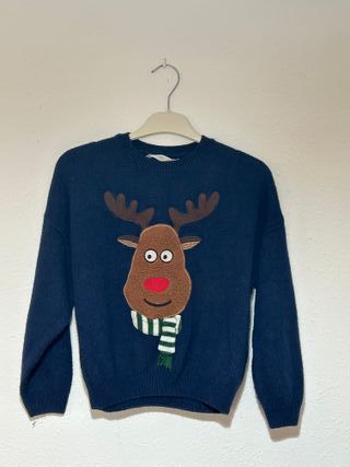 Sudadera niño reno Navidad