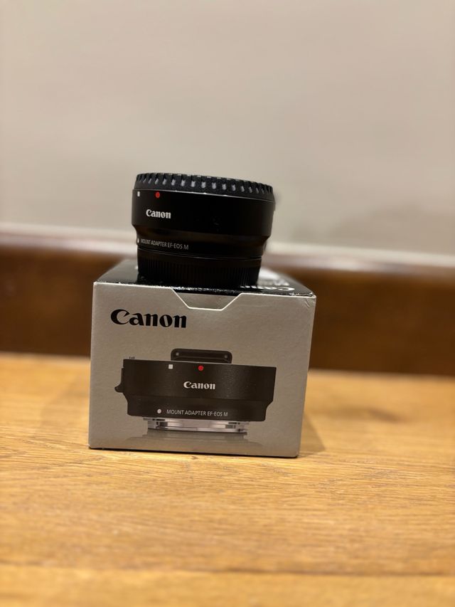Adaptador Canon EF-EOS M Montura