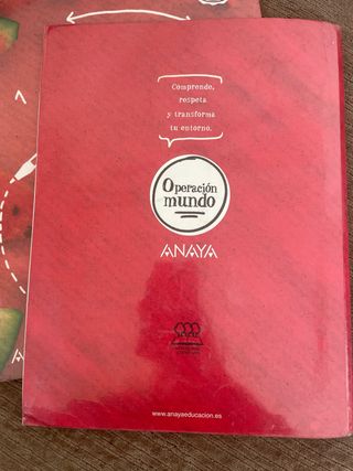 Matemáticas 3 Operación mundo Anaya
