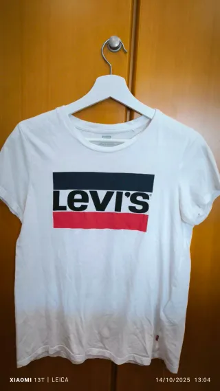 Camiseta Levi's Blanca Logo