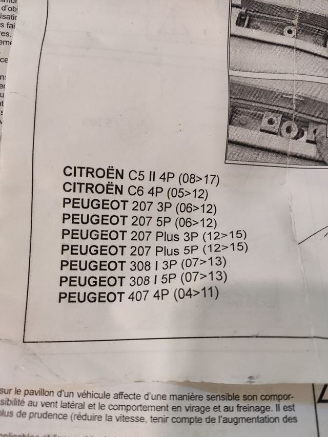CAM Tetrax Sistema portaequipajes premontado Rax