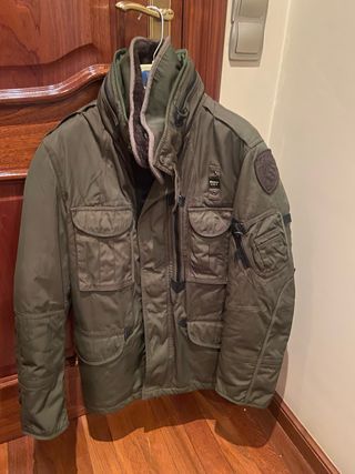 Parka Blauer Hombre Verde
