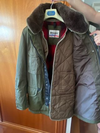 Parka Blauer Hombre Verde