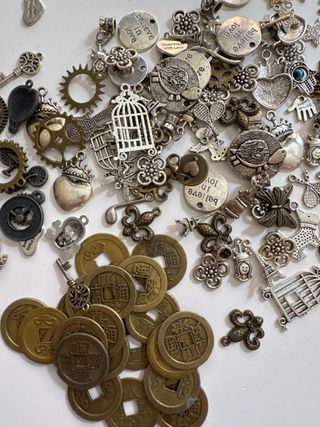 Lote abalorios variados