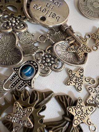 Lote abalorios variados