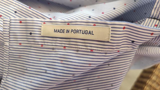 Camisa El Ganso Talla M Rayas Puntos