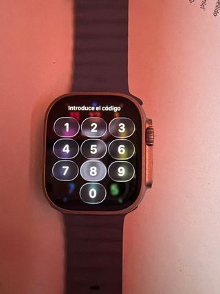 Apple Watch Ultra 49mm Titanio Azul/Plata