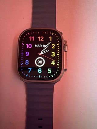 Apple Watch Ultra 49mm Titanio Azul/Plata