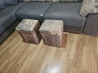 Divano modulare L 4 posti + 2 panche