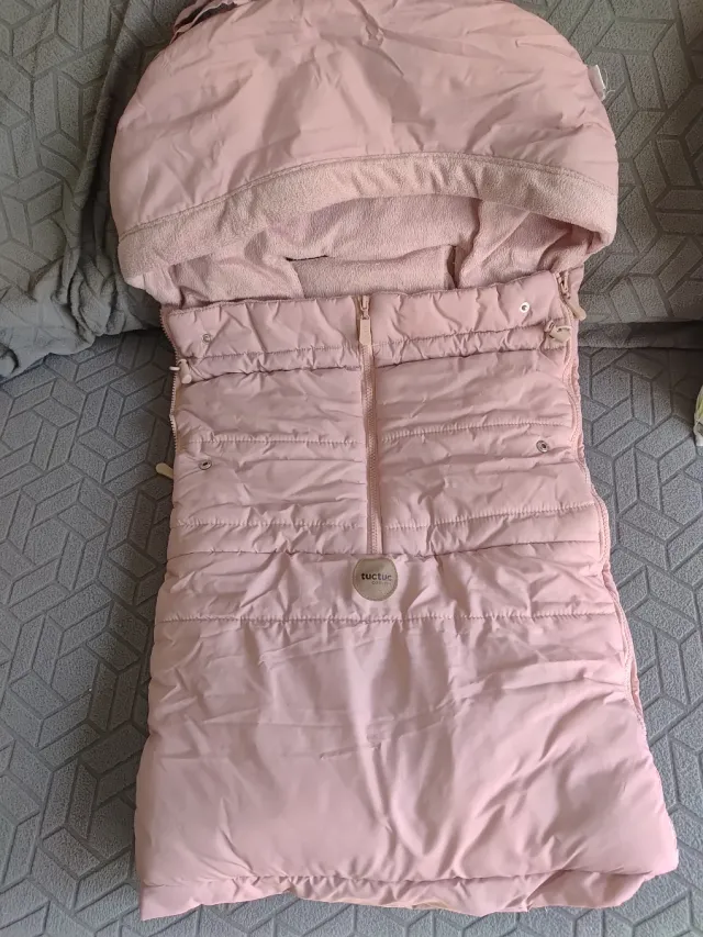 Saco Carro Tuc Tuc Evolutive 0-4 Rosa