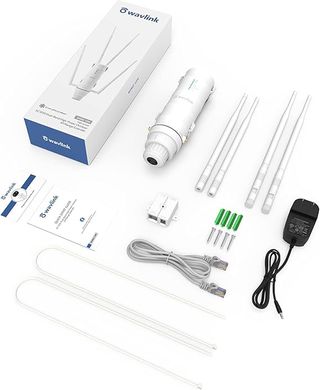 Router WiFi mesh para exteriores, largo alcance 