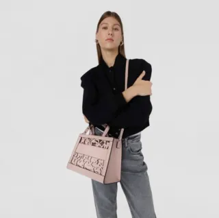 Bolso Tous Amaya Kaos Shock Mediano Rosa