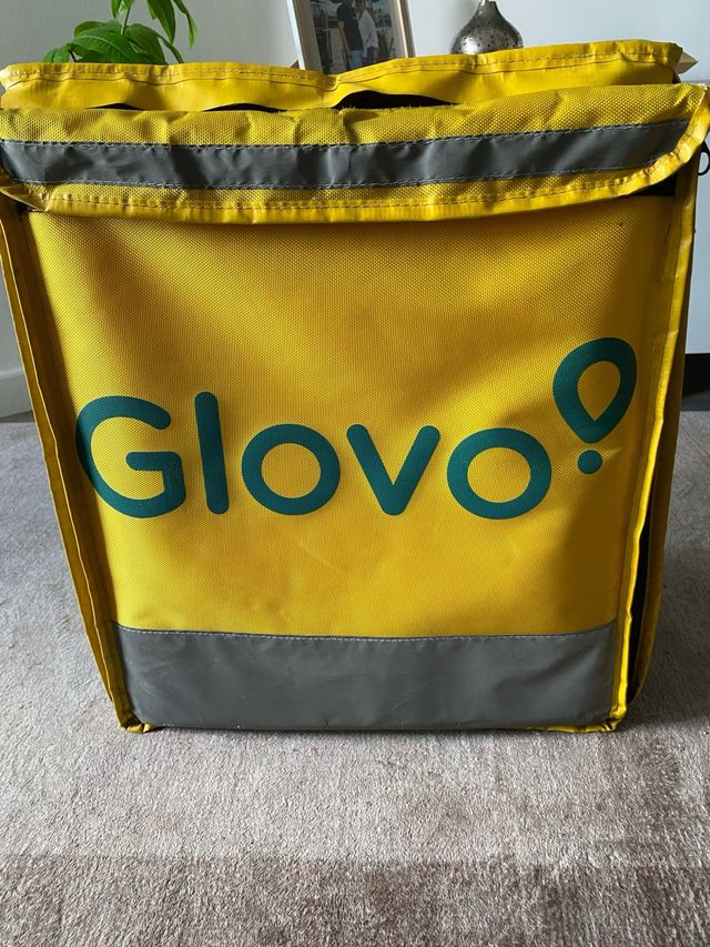 Bolso Glovo Amarillo Nuevo