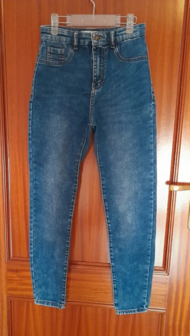 Pantalones vaqueros azules