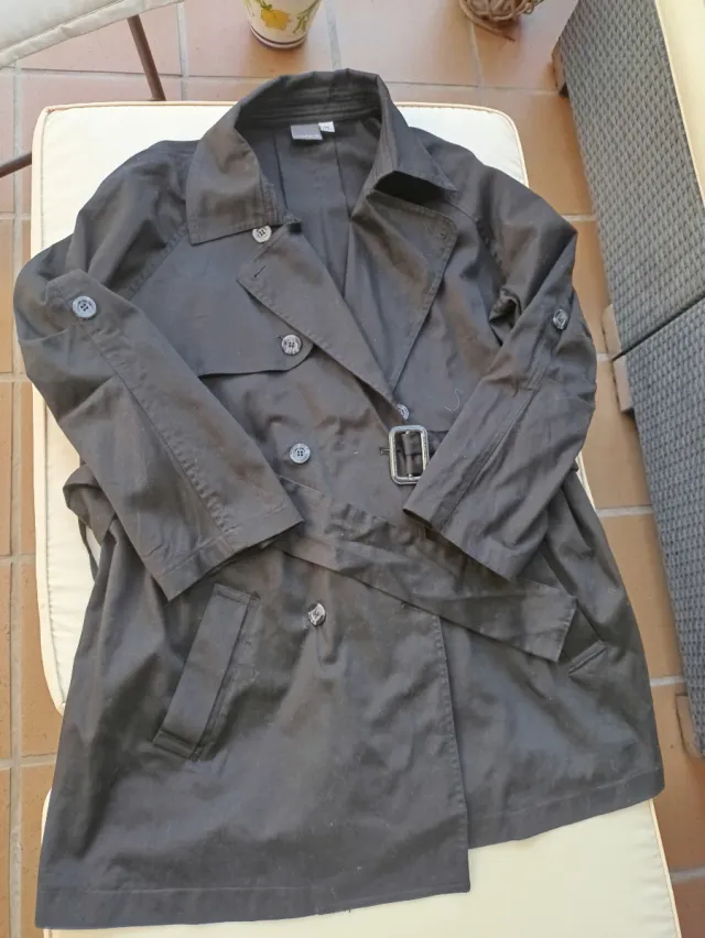 Gabardina Venca Negra Talla 3XL