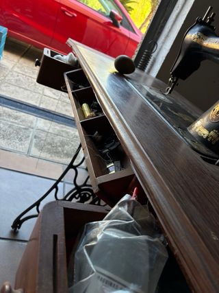 Máquina de coser Singer antigua