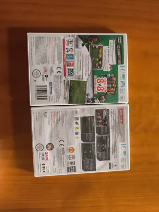 Juegos Wii FIFA 09 y PES 2009