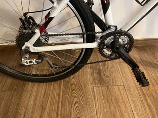 Bicicleta Montaña Btwin 26” blanca