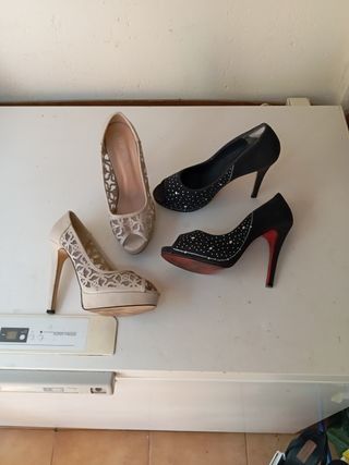 Zapatos de tacón T.40