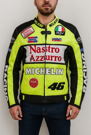 Chaqueta Moto Nastro Azzurro - Talla S