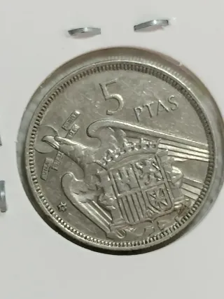 5 Pesetas 1957 Estrella 75