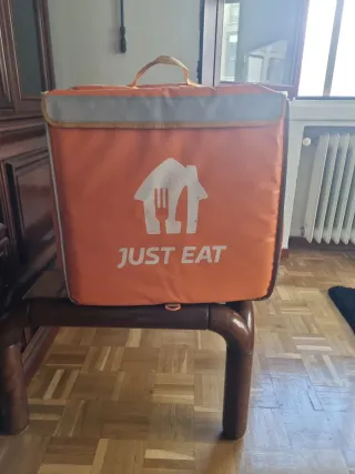 Mochila Just Eat Naranja