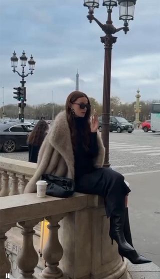 Pelliccia sintetica luxury marrone