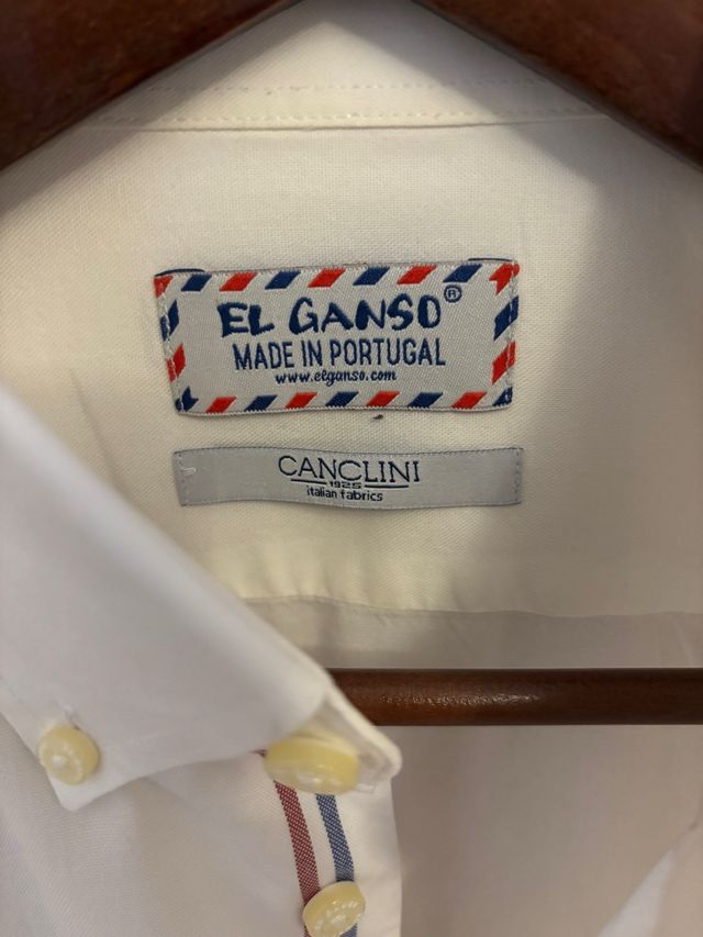 Camisa El Ganso Blanca Talla M
