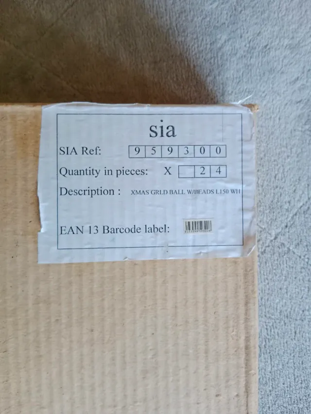 Adornos Navideños Dorados y Plateados 24 ud