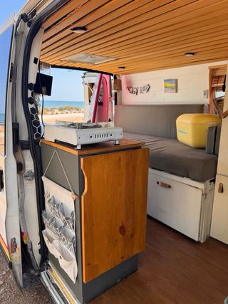 👉 Ford Transit camper/ Van– homologada, solar, cam