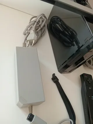  Nintendo Wii Negra Completa