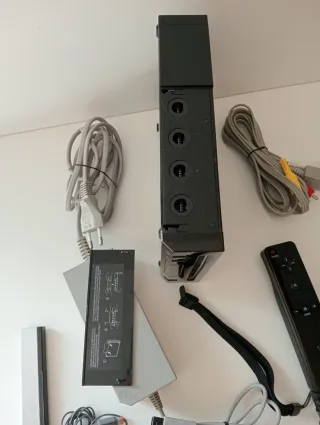  Nintendo Wii Negra Completa