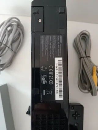  Nintendo Wii Negra Completa