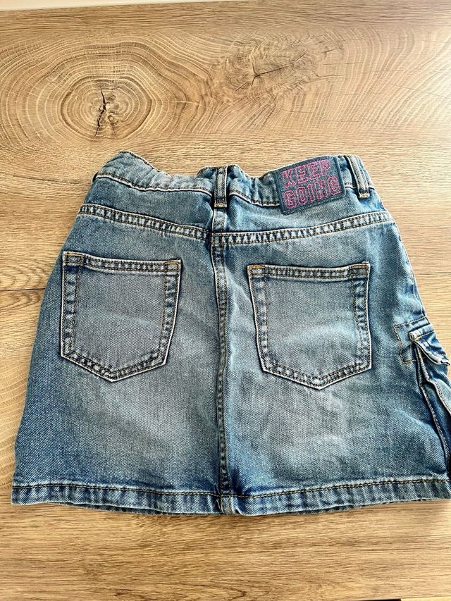 Minigonna jeans bambina 7-8 anni