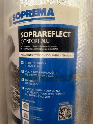 Aislamiento Térmico Soprema Soprareflect Confort A