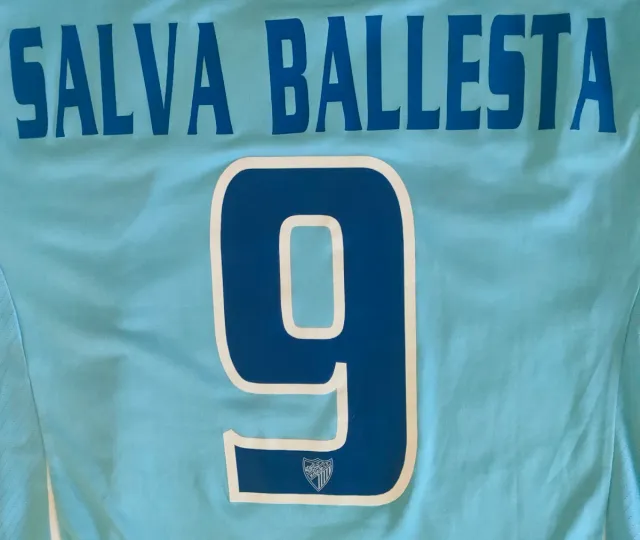 Camiseta Málaga CF Salva Ballesta Talla L