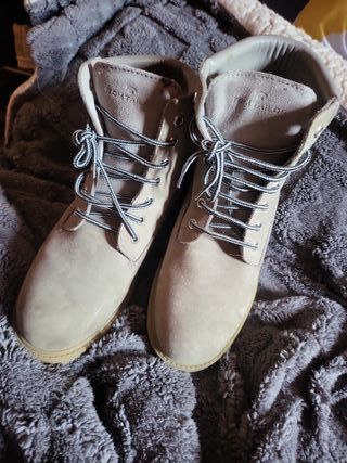 Botines Tom Tailor Beige/Gris Mujer