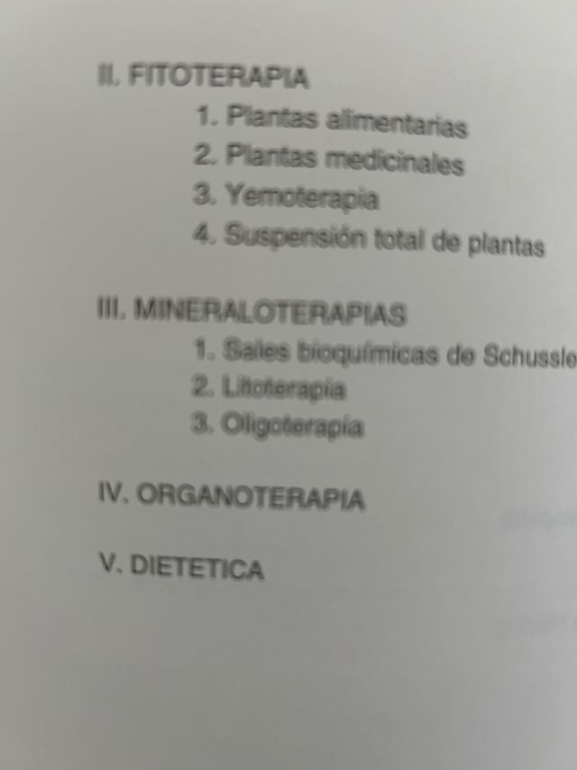 Homeopatia y terapias afines