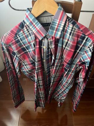 Camisa de cuadros Mood State Talla S