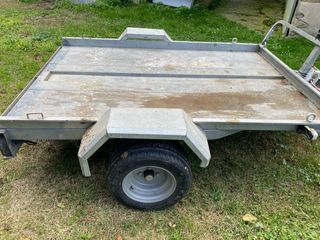 Remolque reforzado para quad, motos o carga