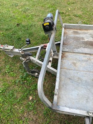 Remolque reforzado para quad, motos o carga