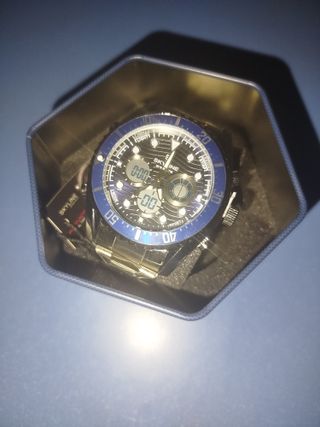 Reloj Skyline Multifunción Dual Time