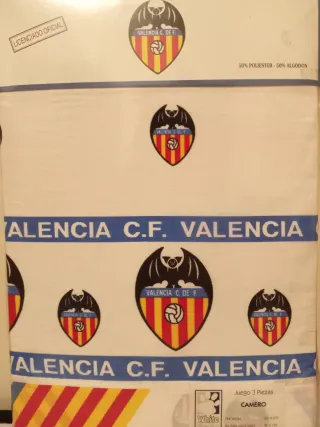 Juego de cama Valencia CF
