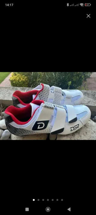 Zapatillas de carretera DSV blancas