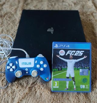 Playstation 4 Pro + Fifa 25 + scuff