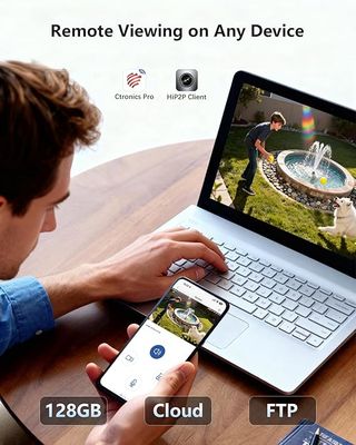 Cámara Vigilancia Solar 4G Exterior