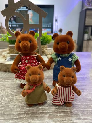 Familia Osos Sylvanian Años 80